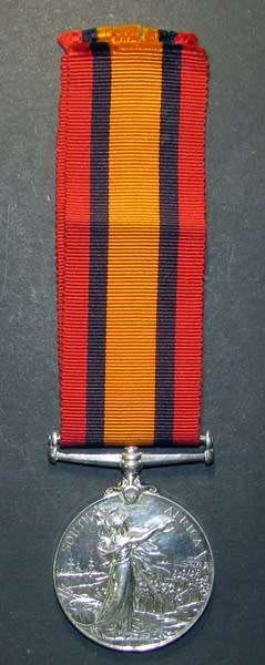 Full Size QSA Medal:5286 CORPL J.Riley Scottish Rifles