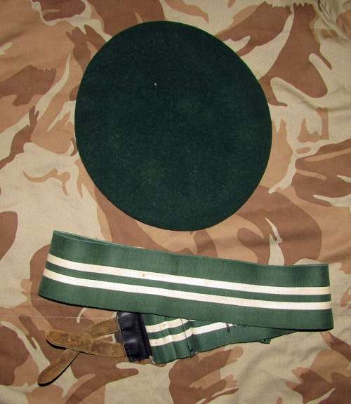 Rhodesia - Light Infantry (RLI) Beret and Belt