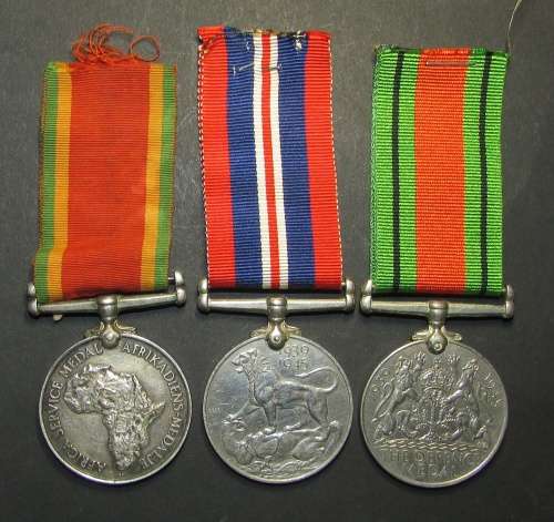 World War Two Full Size Trio:C301632 G.van Wyk