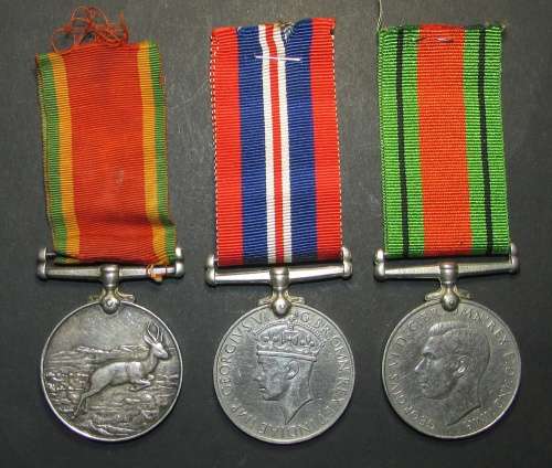 World War Two Full Size Trio:C301632 G.van Wyk