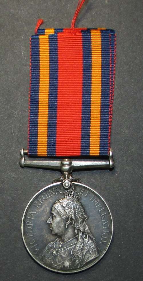 Full Size QSA Medal: 79 Pte J.A.O Brien Willowmore R.C