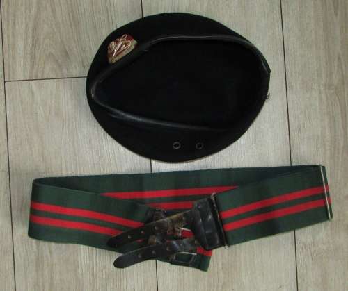 Rhodesia - Staff Corps Beret and Belt
