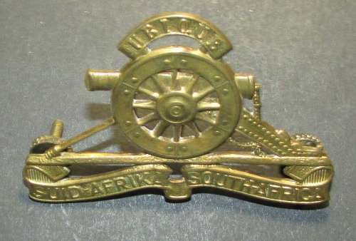 SADF - Artillery Cap Badge