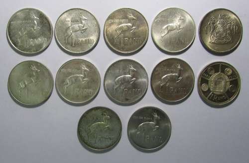 1965 to 1976 Silver One Rank Lot ( Including 1965 ) Bid Per Coin to Take the Lot