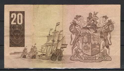 Republic of South Africa - De Kock Replacement Twenty Rand Note