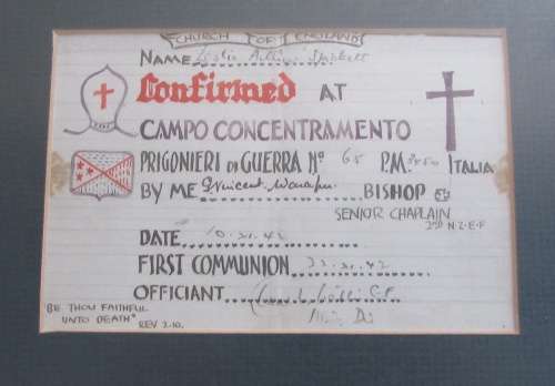 Framed Group of 5 ( POW ) - 22427 L.A Spickett