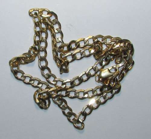 Men's 9ct Gold Chain - Total Length 50CM ( Thickness 5mm )