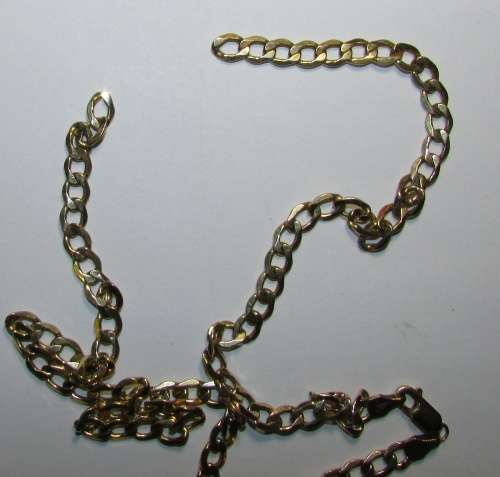 Men's 9ct Gold Chain - Total Length 50CM ( Thickness 5mm )