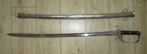 British Pattern 1899 Cavalry Troopers Sword (Boer War) - Authentic