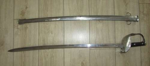 British Pattern 1899 Cavalry Troopers Sword (Boer War) - Authentic