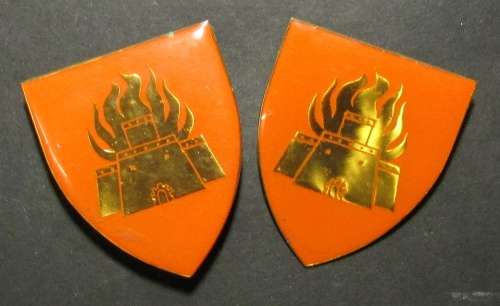 SADF - Brandfort Commando Shoulder Flash Pair