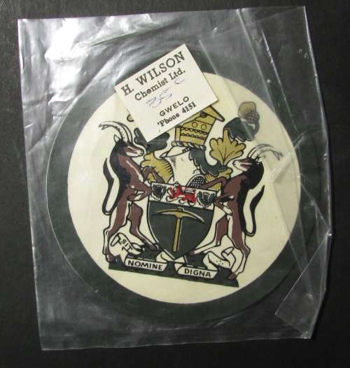 Rhodesia - Original Period Decal