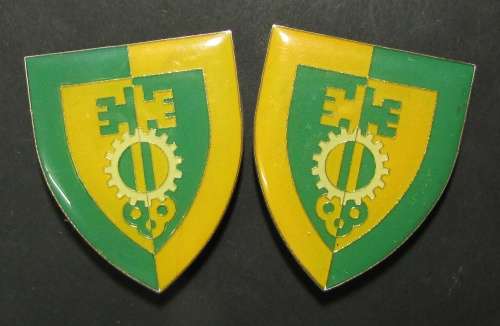 SADF - 7 Division Mob Shoulder Flash Pair