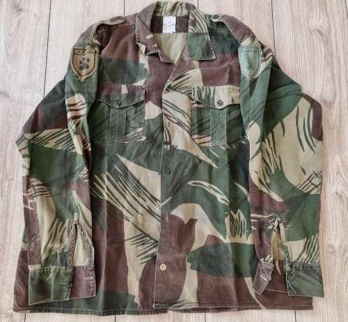 Period Rhodesia Camo PATU Long sleeve Shirt ( Top Condition )