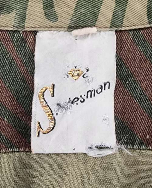 Period Rhodesia Camo PATU Long sleeve Shirt ( Top Condition )