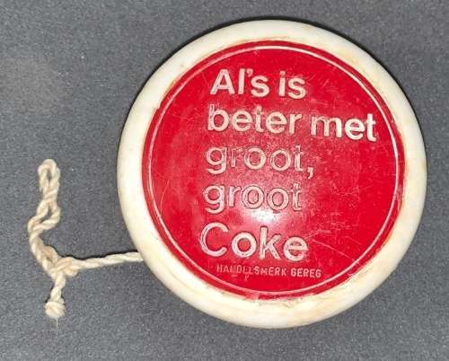 Vintage 2 Sided Coke/Fanta Collectors YoYo