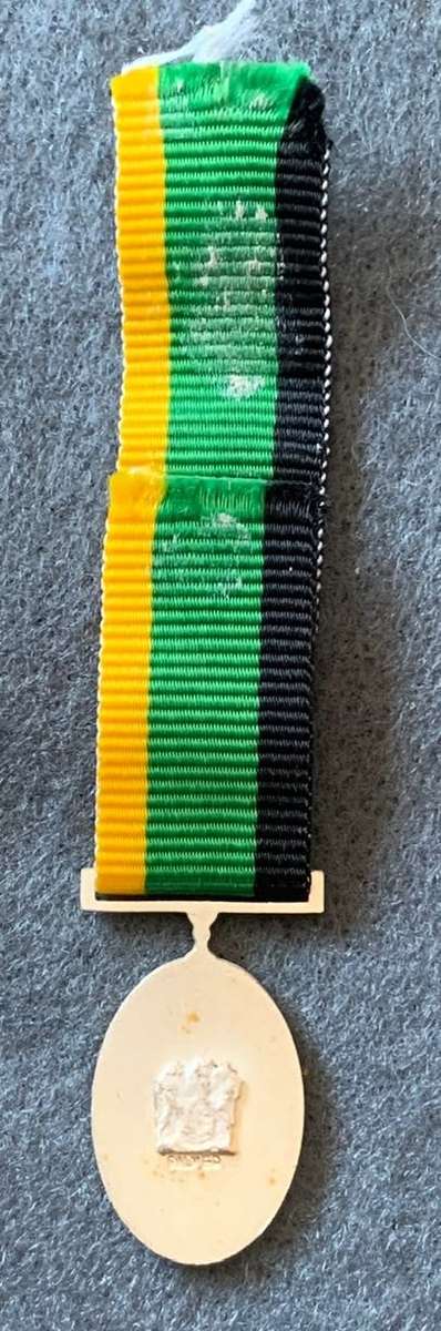 MK Miniature 20 Year Service Medal (Silver)