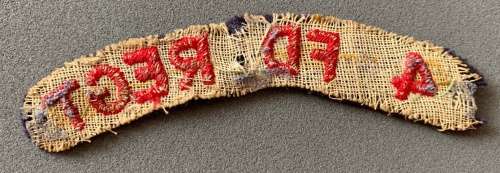 SADF - 4 Field Regiment Shoulder Title