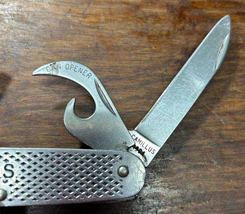 Vintage Camillus US Military Multi Tool Pocket Folding Knife