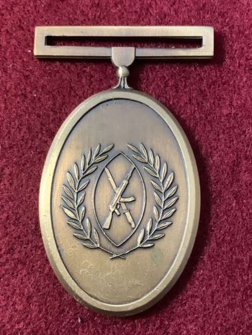 Full Size APLA 10 Year Service Medal - Numbered 5194
