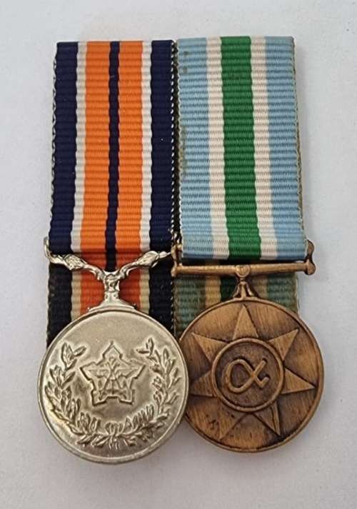 SADF - Miniature Units and General Service Medals