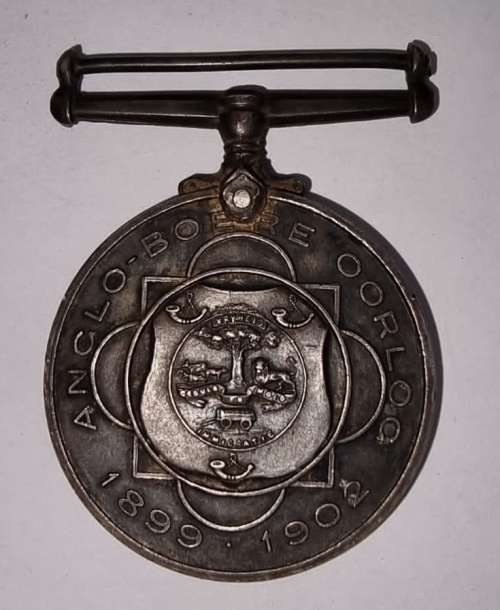 Boer War ABO Medal to:Burger D.J.Esterhuizen Wolmaransstad Commando