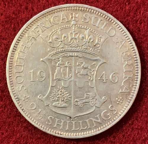 1946 Union of South Africa Half Crown