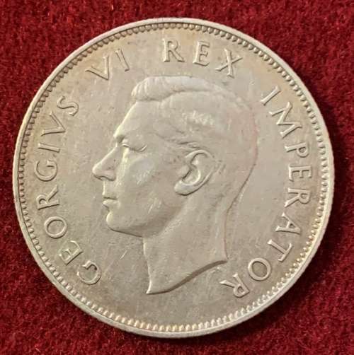 1946 Union of South Africa Half Crown