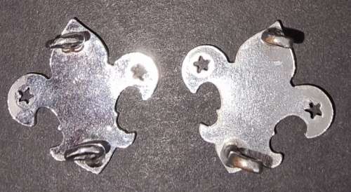 Boy Scouts Collar Badge Pair