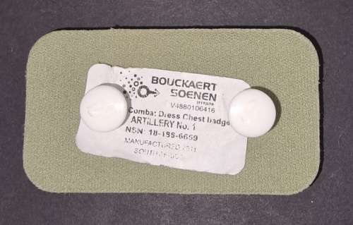 SA Army Artillery Breast Badge