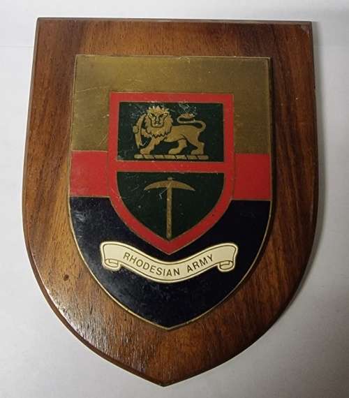 Rhodesia - Army Plaque