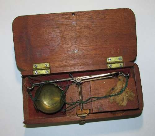 Antique Diamond Pocket Scale