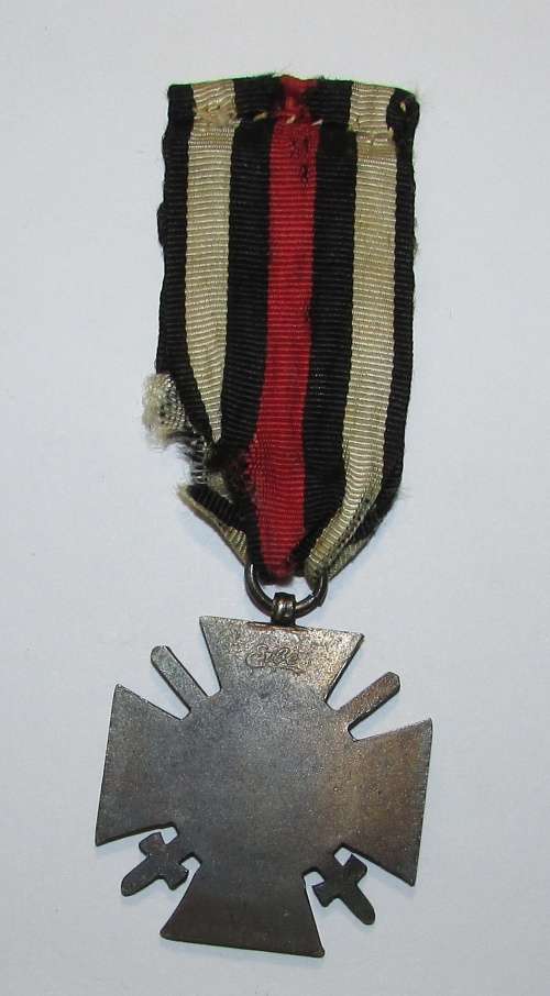 Full Size German WW1 Honour Cross with Makers Mark