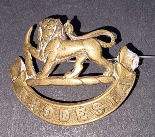 Rhodesia - Services Corps Cap Badge