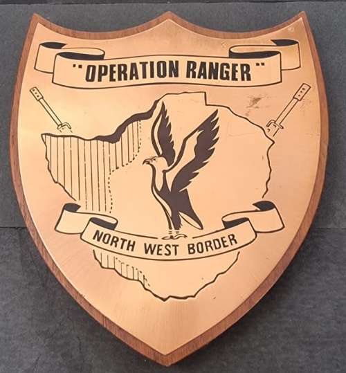 Rhodesia - Operation Ranger Plaque