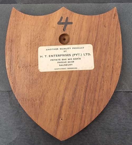 Rhodesia - Operation Ranger Plaque