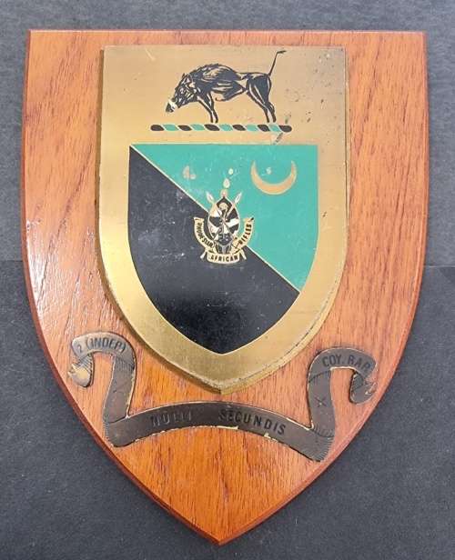 Rhodesia - African Rifles (RAR) 2 (Indep) Coy Plaque
