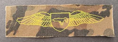 SA Railway Police Task Force Parachute Wing