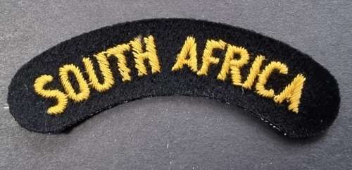 SADF - Navy Shoulder Title