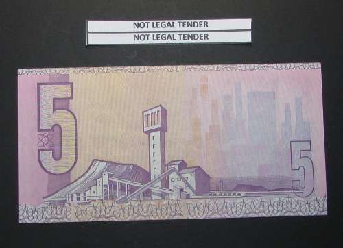 Republic of South Africa - CL Stals - 5 Rand Banknote