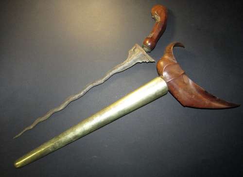 Vintage Indonesian Kris Sword