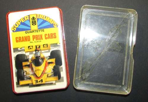 Vintage Super Trumps Playing Cards - Grand Prix Cars
