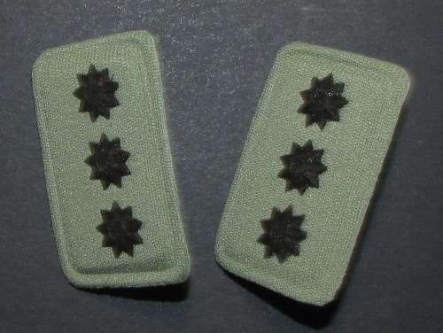SA Army Captain Rank Pair
