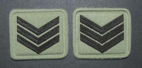 SA Army Sergeant Rank Pair
