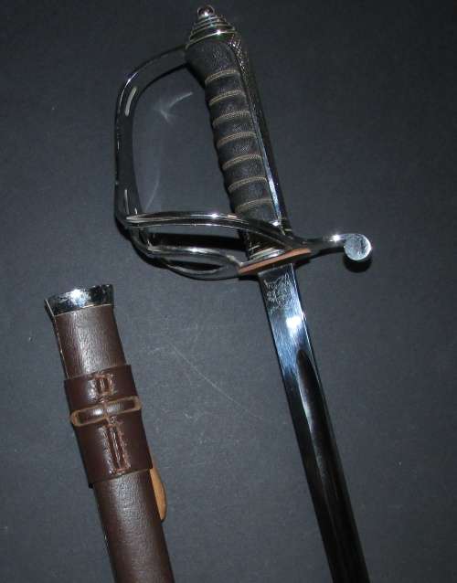 SADF -Numbered 6536 Officers Ceremonial Sword by Solingen - Mint Condition and the Best we have Seen