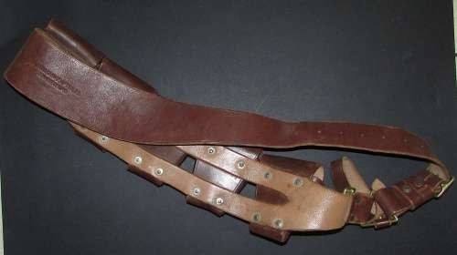 Pattern 1903 Leather 5 Pocket Bandolier - Prestine Condition