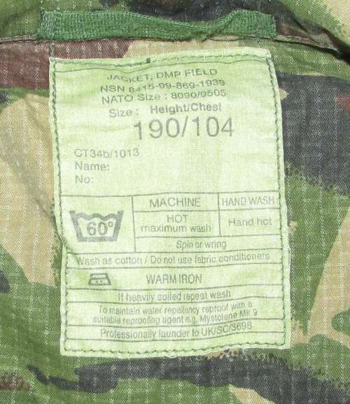 NATO DPM Field Jacket - Top Condition ( Big Size )