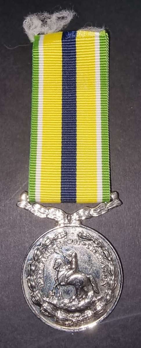 SADF - Full Size De Wet Decoration ` Silver `- Numbered 4038