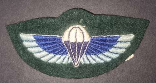 Rhodesia - Special Air Services (SAS) Padded Tartan Greens Wing