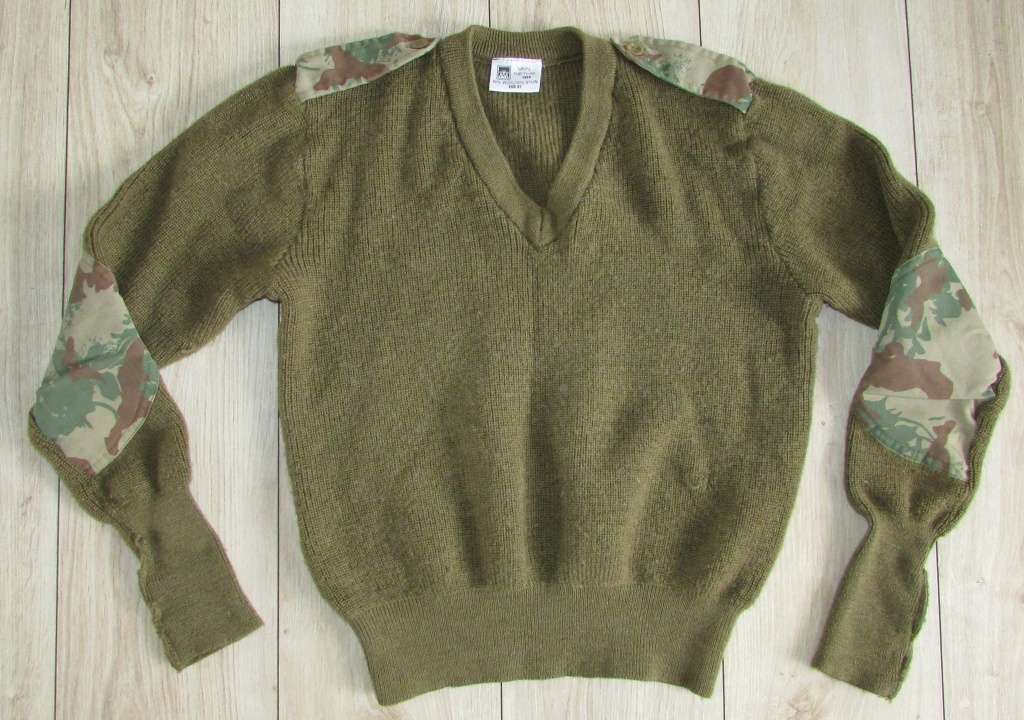 SA Brown/Camo Jersey Dated 1989 - Size 97